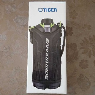 タイガー(TIGER)の新品 タイガー サハラ ステンレス スポーツ水筒 1L ブラック(弁当用品)