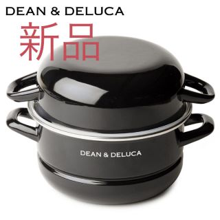 ディーンアンドデルーカ(DEAN & DELUCA)のキャセロールL ブラック(18cm) 両手鍋 フタも浅型鍋として使える(鍋/フライパン)