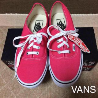 ヴァンズ(VANS)のVANS ピンクスニーカー(スニーカー)