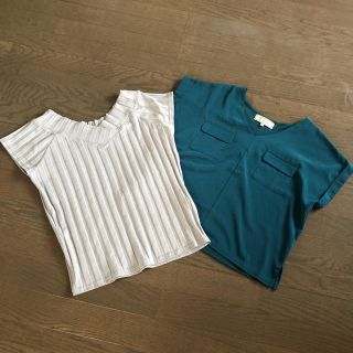 ロペピクニック(Rope' Picnic)のロペピクニック（38）＆Vis（フリーサイズ）半袖カットソー 2着(カットソー(半袖/袖なし))