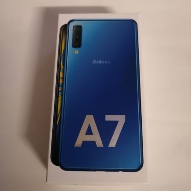 【新品未開封】Galaxy A7 ブルー 64GB