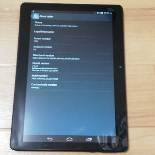 アンドロイド(ANDROID)の10インチ アンドロイド9(その他)