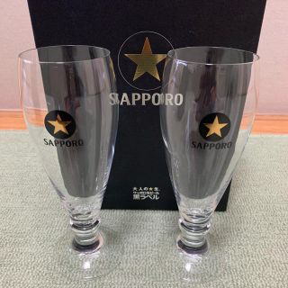 サッポロ(サッポロ)の非売品　サッポロ生ビール黒ラベル　グラス(グラス/カップ)