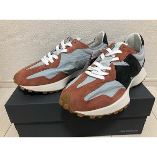 ニューバランス(New Balance)のnew balance MS327 JC1 GRAY/ORANGE 26cm(スニーカー)