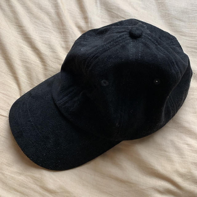 黒キャップ メンズの帽子(キャップ)の商品写真