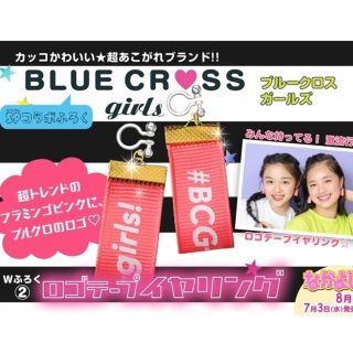 ブルークロス(bluecross)のBLUE CROSS girls ロゴテープイヤリング(その他)