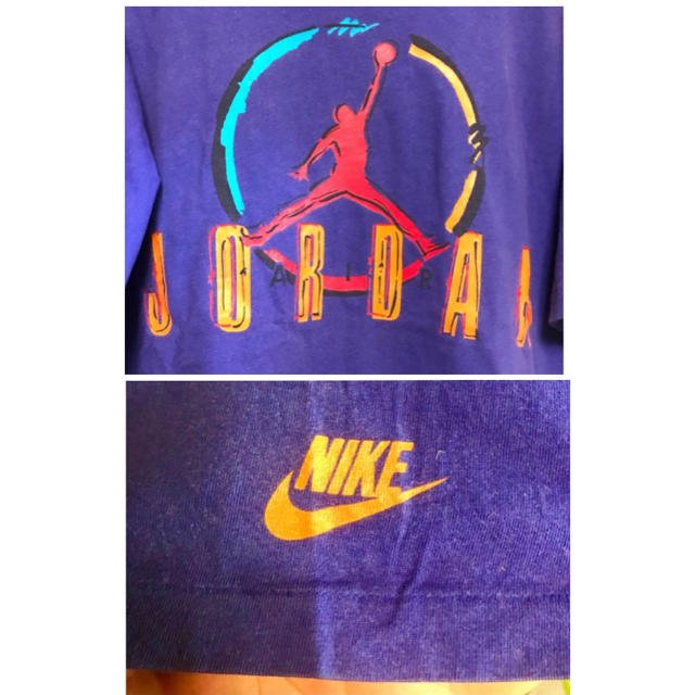 NIKE(ナイキ)のvintage 90s nike 銀タグ ジャンプマン　jordanTシャツ メンズのトップス(Tシャツ/カットソー(半袖/袖なし))の商品写真