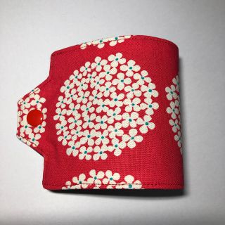 サークルフラワー柄　仮置きマスクケース(その他)