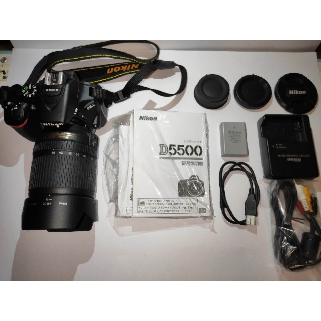 Nikon D5500 18-140 VRレンズキット　一眼レフカメラ