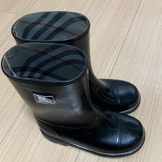 バーバリー(BURBERRY)のバーバリー　子供長靴　19ｾﾝﾁ (長靴/レインシューズ)