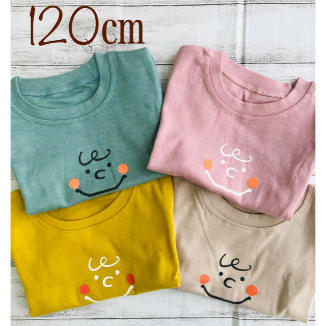 新品　チャーリーブラウン　くすみカラー　Tシャツ　120㎝ キッズ/ベビー/マタニティのキッズ服男の子用(90cm~)(Tシャツ/カットソー)の商品写真