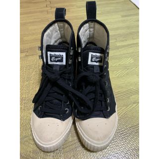 オニツカタイガー(Onitsuka Tiger)のオニツカタイガー ハイカットジュース  黒(スニーカー)