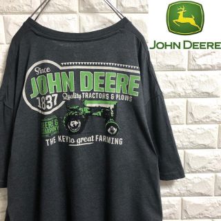 ＊JOHN DEERE＊ジョンディア＊半袖Tシャツ＊XXLサイズ＊(Tシャツ/カットソー(半袖/袖なし))