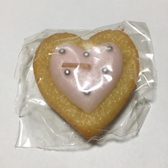 キャンドル  クッキー ハート コスメ/美容のリラクゼーション(キャンドル)の商品写真