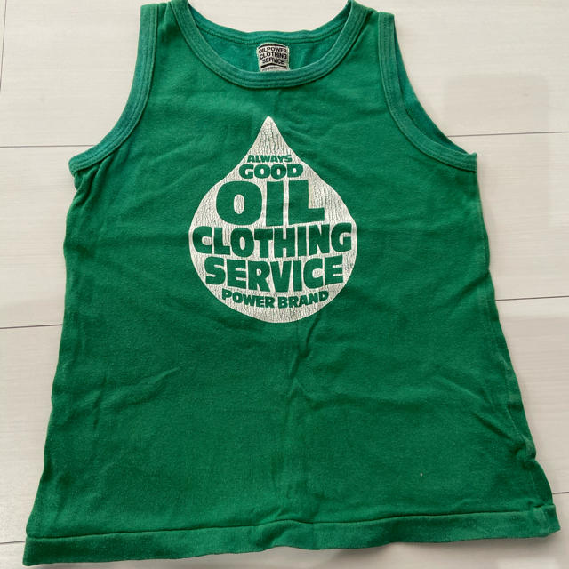 OIL(オイル)のOILオイル★タンクトップ130 キッズ/ベビー/マタニティのキッズ服男の子用(90cm~)(Tシャツ/カットソー)の商品写真