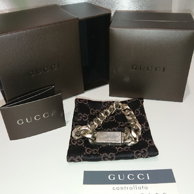 Gucci(グッチ)のGUCCI シルバー ブレスレット レディースのアクセサリー(ブレスレット/バングル)の商品写真