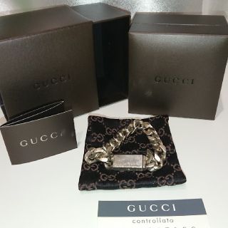 グッチ(Gucci)のGUCCI シルバー ブレスレット(ブレスレット/バングル)