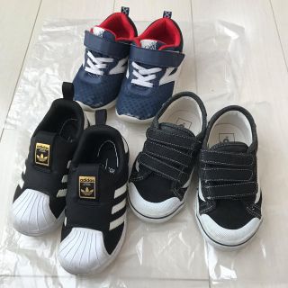 ヴァンズ(VANS)の【adidas VANS Biofitter】子供靴 まとめ売り 3足(スニーカー)