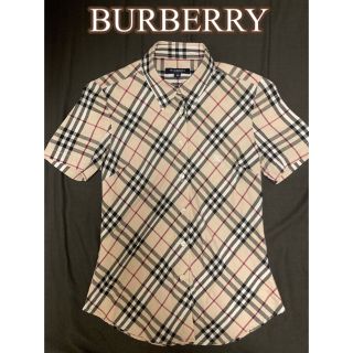 バーバリー(BURBERRY)の【リナ様専用】半袖 Mサイズ ノバチェックシャツ(シャツ/ブラウス(半袖/袖なし))