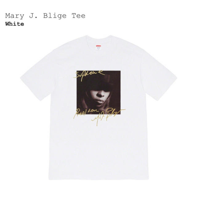 オンライン完売S Supreme Mary J. Blige Tee