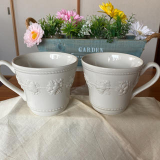 【新品未使用】WEDGWOOD プレート&マグ ペアセット