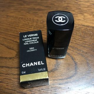 シャネル(CHANEL)のマニキュア(黒)(マニキュア)