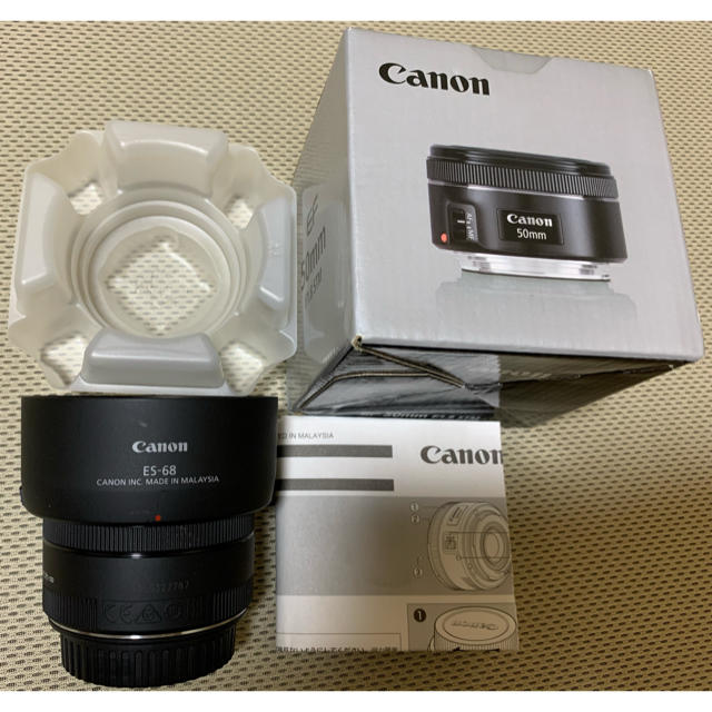 Canon 単焦点レンズ EF50mm F1.8 STM 「24時間以内ご発送」