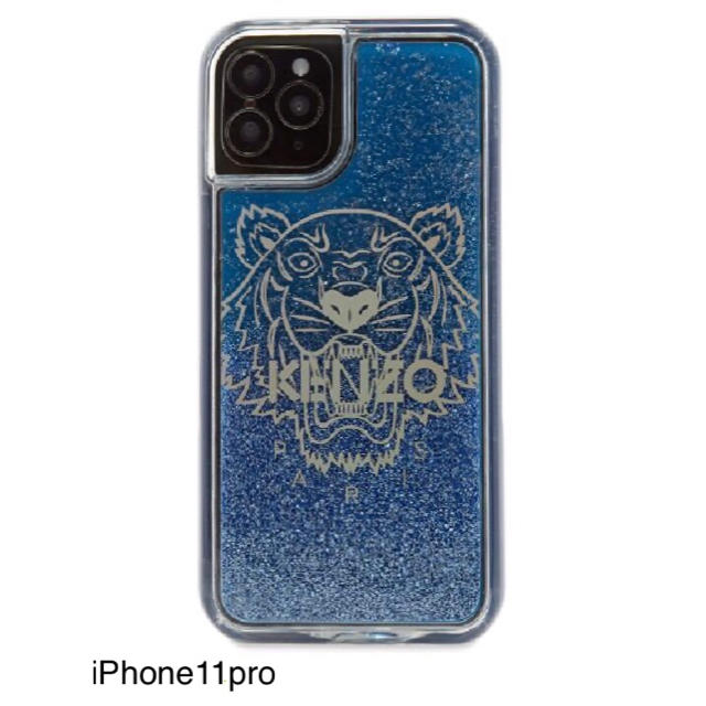 KENZO iPhoneケース iPhone proMax ケース 青