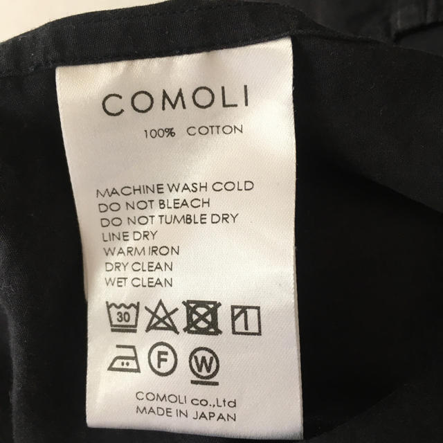 COMOLI スキッパーシャツの通販 by youshop｜コモリならラクマ - comoli 最安値通販