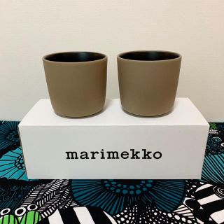 マリメッコ(marimekko)のmarimekko マリメッコ　Oivaシンプルラテマグ　新品送料込(グラス/カップ)