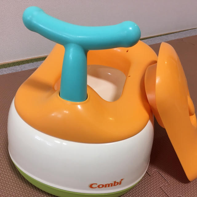 combi(コンビ)のコンビ　おまるでステップ キッズ/ベビー/マタニティのおむつ/トイレ用品(ベビーおまる)の商品写真