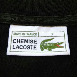 ラコステ(LACOSTE)のラコステ ポロシャツ フランス ブラック 3(ポロシャツ)