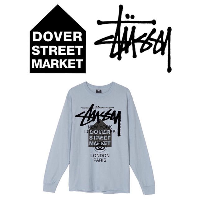 STUSSY(ステューシー)のstussy ステューシー ドーバーストリートマーケット 長袖Tシャツ メンズのトップス(Tシャツ/カットソー(七分/長袖))の商品写真