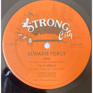 Ultimate Force ‎– Girls / I'm In Effect(その他)