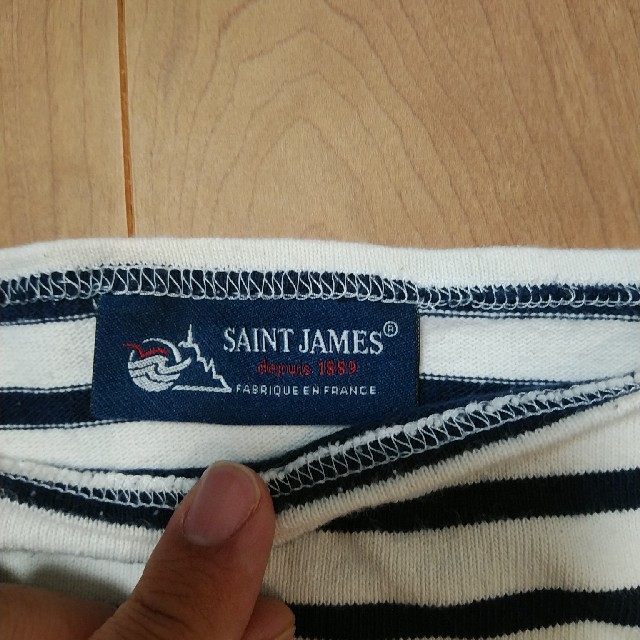 SAINT JAMES(セントジェームス)のSAINT JAMES　ウエッソン　半袖 メンズのトップス(Tシャツ/カットソー(半袖/袖なし))の商品写真
