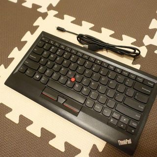 レノボThinkPad USBキーボード（KU-1255）美品(PC周辺機器)