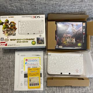 L モンスターハンター4スペシャルパック アイルーホワイト　他3DSソフト4点