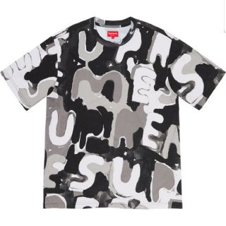 シュプリーム(Supreme)のsupreme painted logo tee(Tシャツ/カットソー(半袖/袖なし))