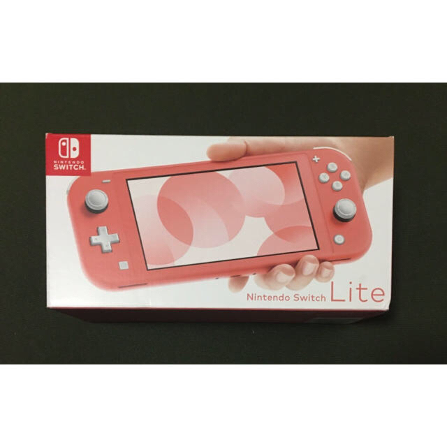 新品 Nintendo Switch Lite 本体 コーラル ピンク 海外版