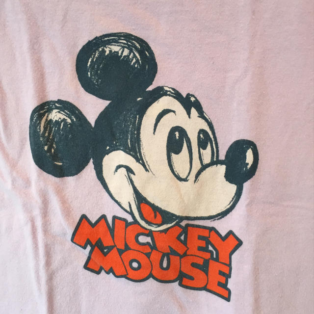 Disney(ディズニー)のミッキーデザインTシャツ キッズ/ベビー/マタニティのキッズ服女の子用(90cm~)(Tシャツ/カットソー)の商品写真