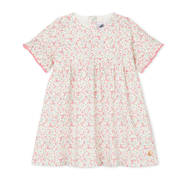 PETIT BATEAU(プチバトー)のyukanyan☆様　プチバトー　20SS   プリントワンピース_PK 36m キッズ/ベビー/マタニティのキッズ服女の子用(90cm~)(ワンピース)の商品写真