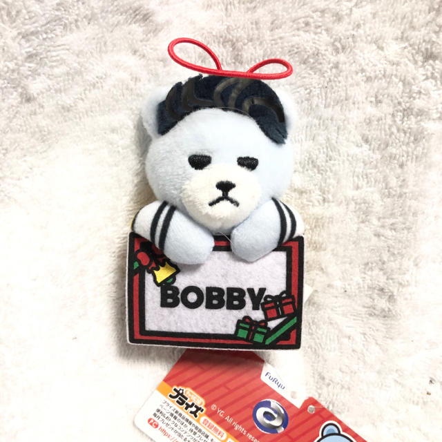 iKON(アイコン)のBOBBY クリスマスマスコット エンタメ/ホビーのタレントグッズ(ミュージシャン)の商品写真