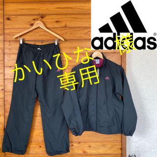 アディダス(adidas)のadidas アディダス　レディース　上下セット　美品　ロゴ刺繍(その他)