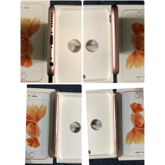 1351バッテリー最大容量【美品】iPhone 6s 16GB RoseGold