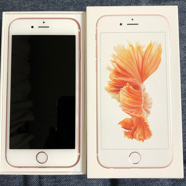 1351バッテリー最大容量【美品】iPhone 6s 16GB RoseGold