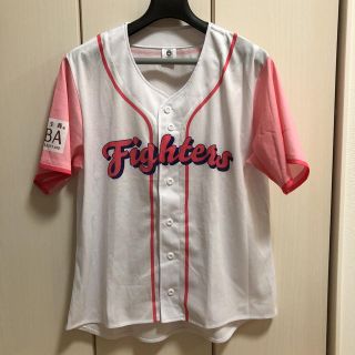 ホッカイドウニホンハムファイターズ(北海道日本ハムファイターズ)の北海道日本ハムファイターズ　配布ユニフォーム　ガールズユニフォーム　ピンク(応援グッズ)