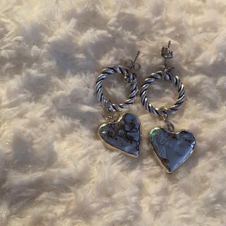 はるみ様専用♡pocopoco silver heart earring♡(ピアス)