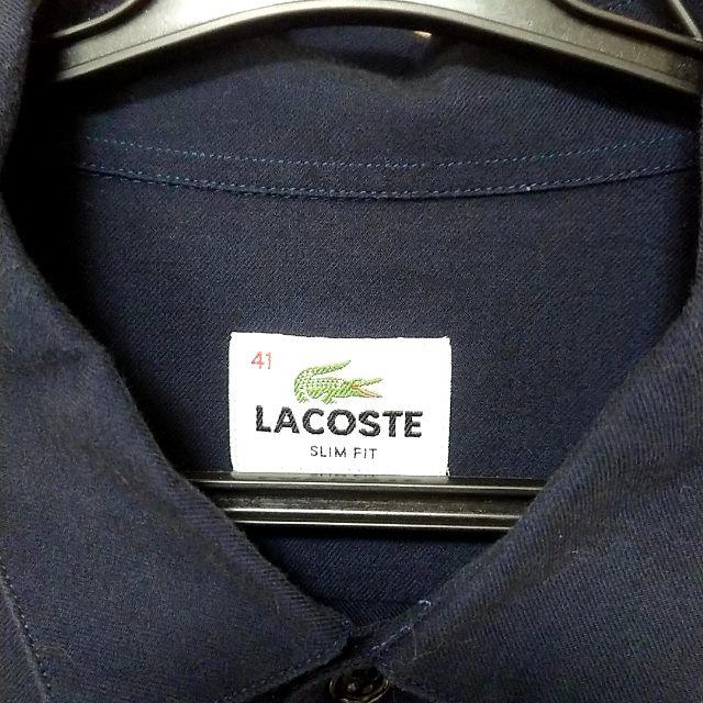 LACOSTE(ラコステ)の最終値下 ラコステ　(LACOSTE) 　ブロックカラー長袖シャツ メンズのトップス(シャツ)の商品写真
