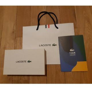 ラコステ(LACOSTE)の美品♡LACOSTE ギフトボックス＆ショップ袋 紙袋 (ショップ袋)