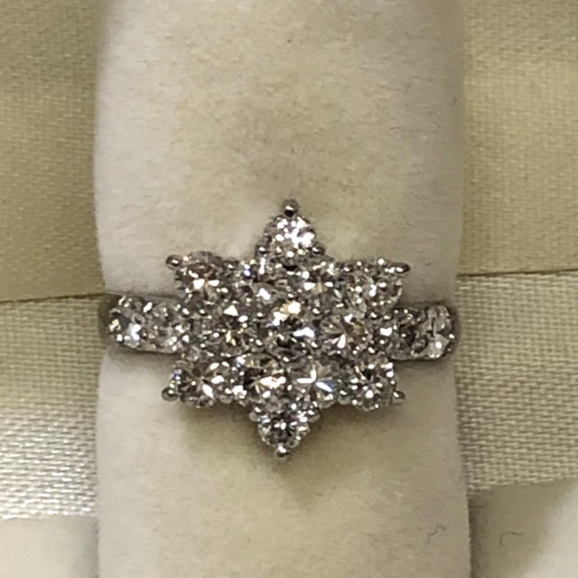 PT９００/ダイヤモンド1.50ｃｔ★星 リング(12号)新品